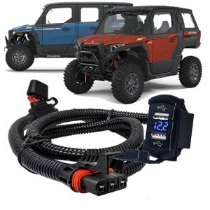 6ft Power Bus Bar Wire Harness with USB Meter