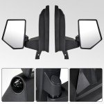 Adjustable Folding Side Mirrors for Polaris XPEDITION