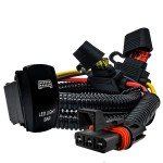 6ft Power Bus Bar Harness with LED Rocker Switch