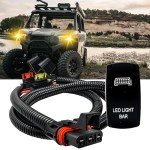 6ft Power Bus Bar Harness with LED Rocker Switch