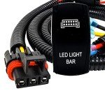 6ft Power Bus Bar Harness with LED Rocker Switch