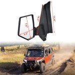 Adjustable Folding Side Mirrors for Polaris XPEDITION