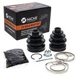 NICHE Front CV Axle Boot Kit For Honda Rincon 650 Foreman Rubicon 500 42203-HM7-003 42202-HN2-003 ATV