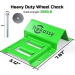 Trekassy Heavy Duty Wheel Chock Tie-Down Kit