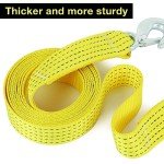 Heavy Duty 2 Pack Recovery Tow Strap Kit