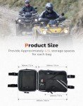 KEMIMOTO Waterproof ATV Fender Bags with Holders