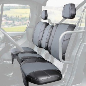 KEMIMOTO Waterproof UTV Leather Seat Covers Set