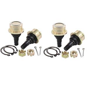 NewYall Upper & Lower Ball Joints for Yamaha YFM350 YFM400 YFM450 YXR660 YXR700 Bruin Grizzly Big Bear Kodiak Wolverine Rhino 2000-2014