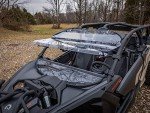 SuperATV Scratch Resistant Flip Windshield for Maverick X3