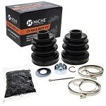 NICHE Rear CV Axle Boot Kit For Can-Am 705500855 Outlander and Max 650 800 500 ATV