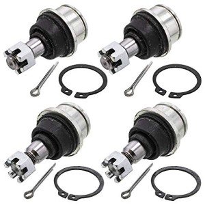 NICHE Ball Joint Kit for Honda 51375-HP5-601 51355-HP5-601 Rancher 350 TRX350TM 420 TRX420FE TRX420FPE 400 Upper Lower