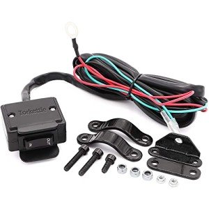 12V ATV Winch Rocker Switch with Handlebar Control