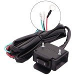 12V ATV Winch Rocker Switch with Handlebar Control