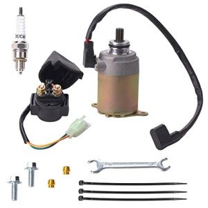 GY6 Starter Motor & Relay for ATVs & Scooters
