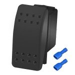 Heavy-Duty Waterproof Rocker Switch for ATV/Boat