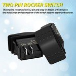 Rocker Switch 12V Waterproof for ATV & Marine