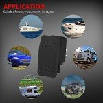 Heavy-Duty Waterproof Rocker Switch for ATV/Boat