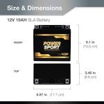 YTX20L-BS Battery for Yamaha Grizzly 660