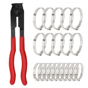 Heavy Duty CV Boot Clamp Pliers with Crimp Bands