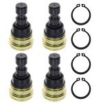 AUTOKAY 4pcs Upper Lower Ball Joint Kit Compatible with Polaris Ranger RZR 570 850 XP 500 700 900 ATV