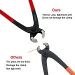 Ear Clamp Pliers with 12 CV Boot Clamps