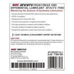 Klotz Synthetic Differential Fluid for ATVs & UTVs