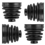 Caltric 2 Rear Axle Inner And Outer CV Boot Kits Compatible with Polaris Sportsman 500 4X4 HO 1999-2005