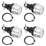 Youxmoto Lower Upper Ball Joints for Honda Fourtrax 300/ Foreman 400 1988-2003/ Kodiak Grizzly, for Yamaha RHINO 700 450 660; for Arctic Cat Havoc/Stampede 2017 2018, 5FU-F3549-00