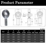 GaiRen 5/8” Heavy Duty Heim Joints Kit