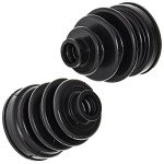 NICHE Front CV Axle Boot Kit For Kawasaki 49006-1322 49006-1324 Prairie 400 ATV