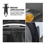 100pc 8mm ATV Fender Push Retainer Clips