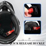 Youth Motocross Helmet Set for ATV and BMX