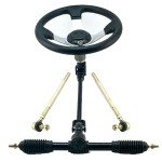 Adjustable Go Kart Steering Wheel and Gear Kit