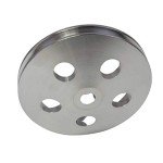 A-Team Performance 3/8" Chrome Power Steering Pulley