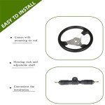 Adjustable Go Kart Steering Wheel and Gear Kit