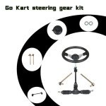 Adjustable Go Kart Steering Wheel and Gear Kit