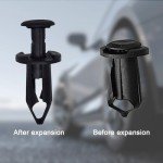 200PCS ATV UTV Body Rivets and Push Pin Kit