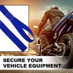 6-Pack Soft Loop Tie Down Straps for ATVs