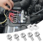 60PCS Stainless Steel Battery Terminal Bolt Kit