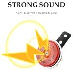Loud 110dB Waterproof Motorcycle & ATV Horn