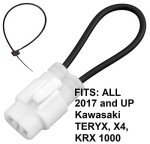 Muzzys Seat Belt Bypass for Kawasaki TERYX KRX 1000