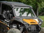 SuperATV Vented Windshield with Wiper for Teryx KRX