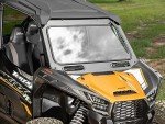 SuperATV Vented Windshield with Wiper for Teryx KRX
