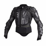 Black XL Full Body Armor Jacket for ATV