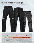 Men's 3-Layer CE Armored Motocross Riding Pants