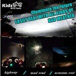 (Set of 2) 12V 35W Halogen Headlight Head Light Bulb for Scooter ATV Moped Quad Go Kart Motorcycle 4 Wheeler Dune Buggy Sandrail Taotao Sunl Coolster Roketa Jonway