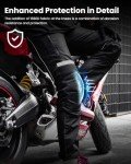 Men's 3-Layer CE Armored Motocross Riding Pants