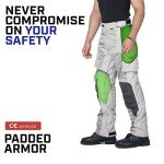 WICKED STOCK Men's Mesh Motorcycle Adventure Pants