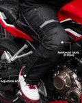 Men's 3-Layer CE Armored Motocross Riding Pants