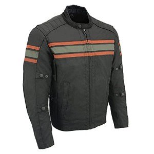 Milwaukee Leather Armored Motorcycle Jacket - Large